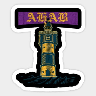 Ahab Progressive Metal Sticker